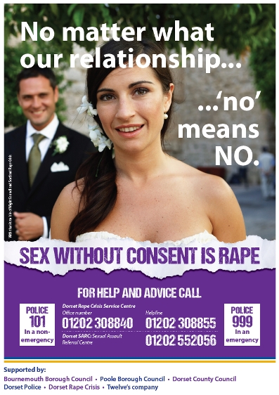 Dorset Police sexual violence poster