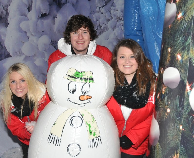 Snow Globe Freeport braintree (December 2014)