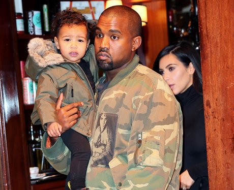 Kanye West and North West