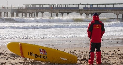 RNLI lifeguard Boscombe