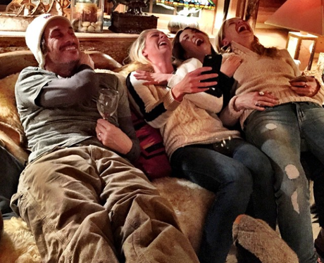 Kate Hudson and her family