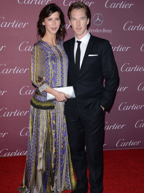 Benedict Cumberbatch & his wife