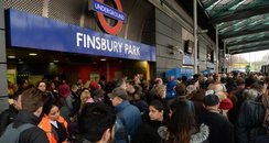 Finsbury Park station overcrowding