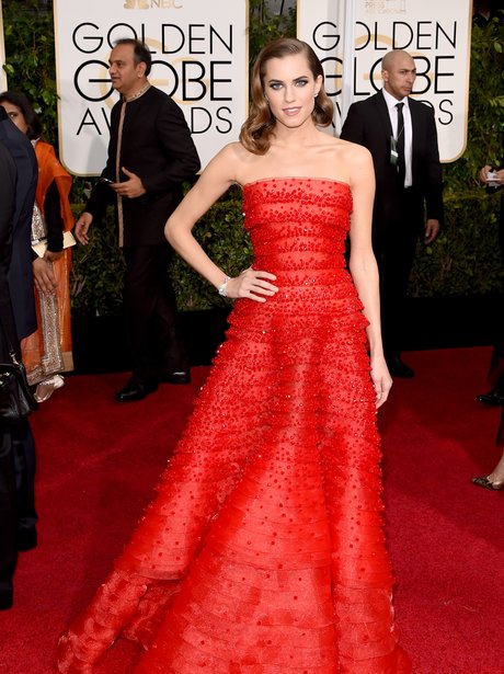 Golden Globes 2015 Alison Williams