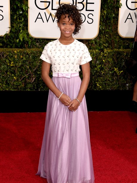 Golden Globes 2015 Quvenzhane Wallis