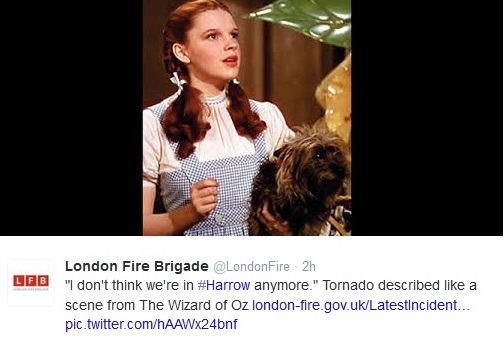 Tweet from @LondonFire