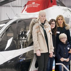 Milligan family and Air Ambulance