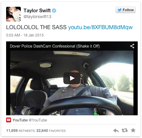 Taylor Swift Cop Video