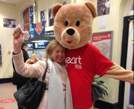 Heart Teddy Bear Giving Free Hugs In Bournemouth