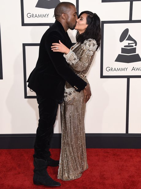 Kanye West and Kim Kasdashian