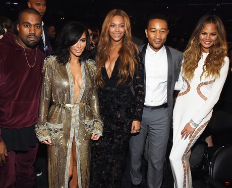 Kanye West, Kim Kardashian, Beyonce, John Legend G