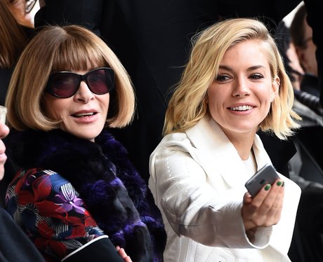 Anna Wintour and Sienna Miller