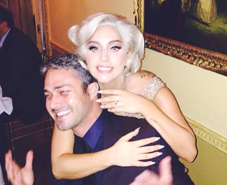 Lady Gaga and Taylor Kinney