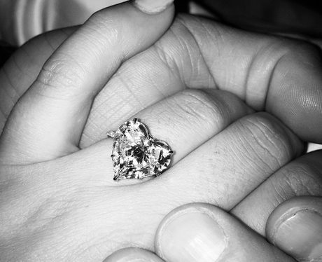 Lady Gaga's engagement ring