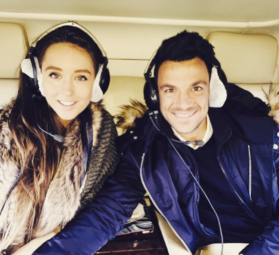 Peter Andre and fiancée Emily MacDonagh