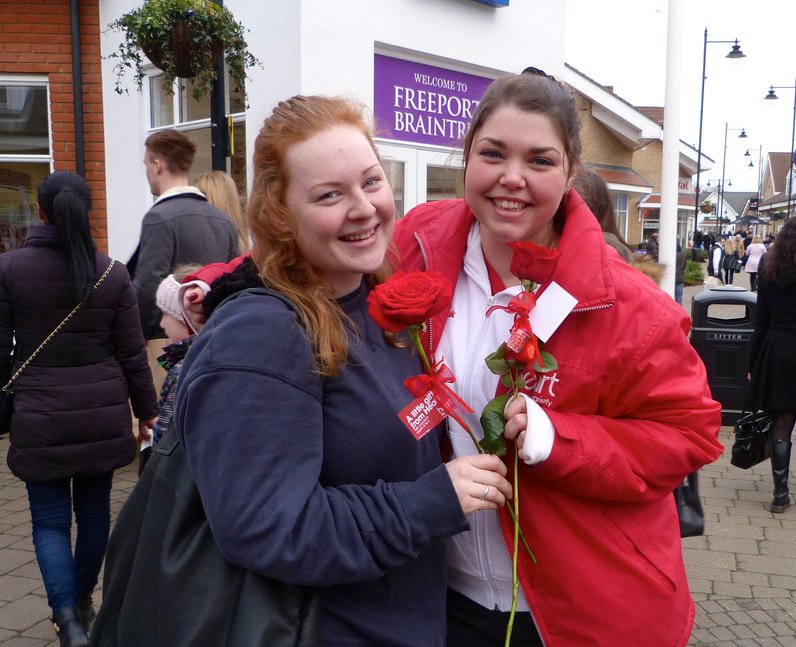 The Angels Handing Out Some Love At Freeport Brain