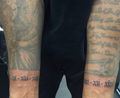 Kanye West Tattoo