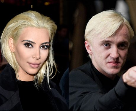 Kim Kardashian and Draco Malfoy 
