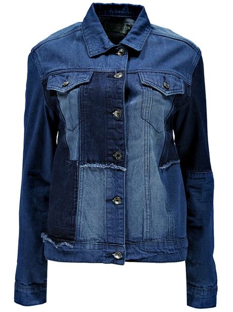 Boohoo Alex Patch Work Denim Jacket, £25