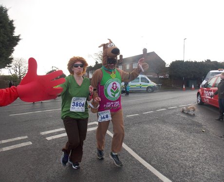 Cheering Point at Cov Half Marathon!