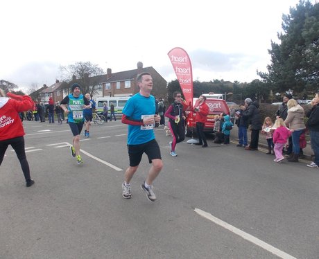 Cheering Point at Cov Half Marathon!
