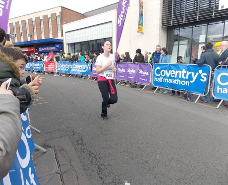 Cheering Point at Cov Half Marathon!