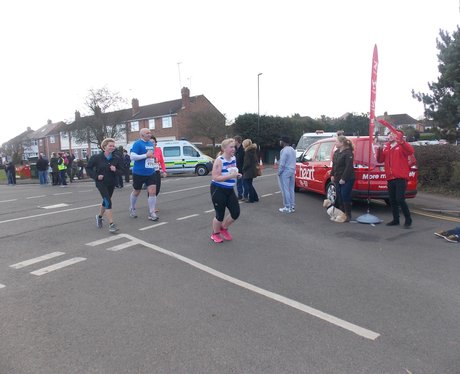 Cheering Point at Cov Half Marathon!