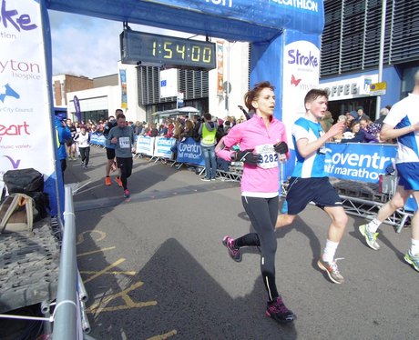 Cov Half Marathon - We Did It!