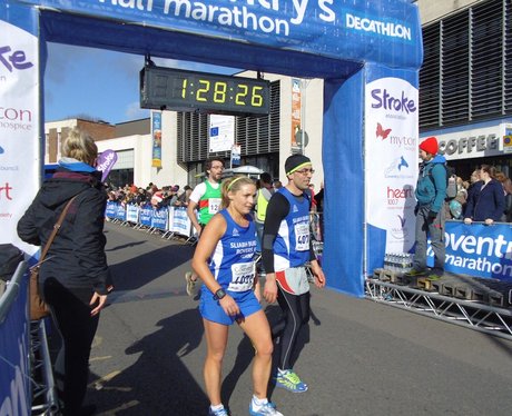 Cov Half Marathon - We Did It!
