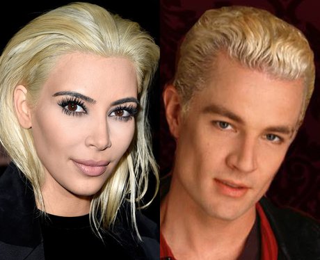 Kim Kardashian's Hair James Marsters in Buffy the