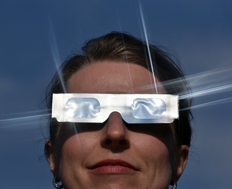 Special glasses for solar ecplipse