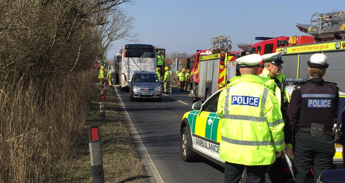 Acle Straight Crash