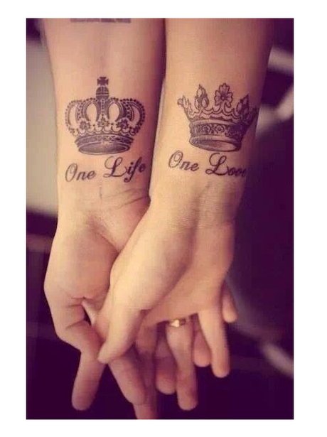 20 Most Beautiful Couple Tattoo Designs That You Love Forever