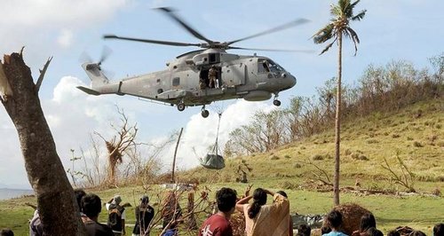 Merlin MK2 helicopter
