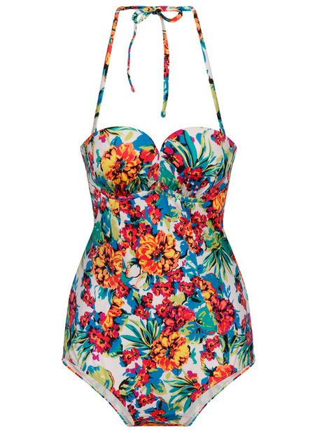 Swimwear365 Gossard Multi Coloured Hot Tropic Swimsuit, £68 - Swimwear ...