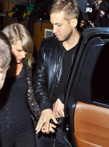 Taylor Swift with Calvin Harris 