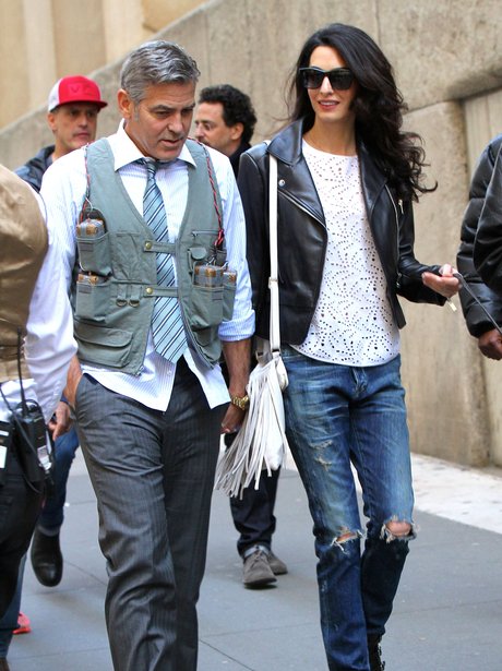 George Clooney and Amal Clooney