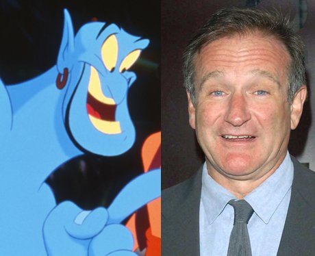 Robin Williams is Gene from 'Aladdin' - 13 Best Celebrity Cartoon Voices  EVER - Heart
