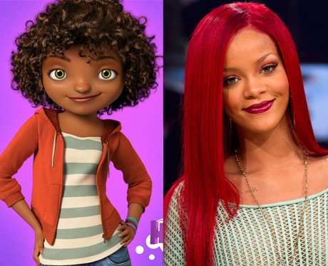Rihanna is Gratuity 'Tip' Tucci in 'Home' - 13 Best Celebrity Cartoon  Voices EVER - Heart