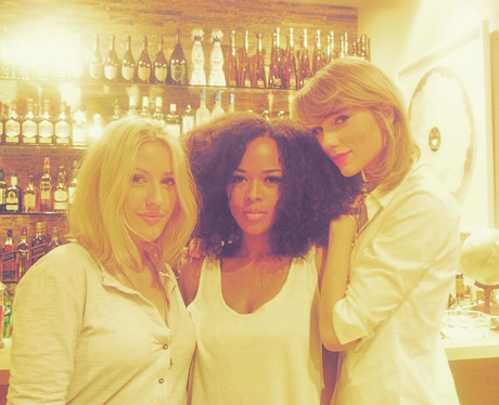 Ellie Goulding and Taylor Swift