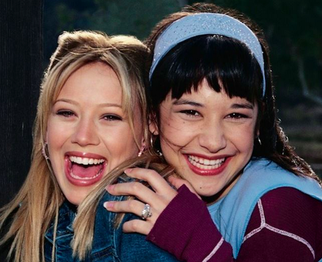Hilary Duff and Lalaine 
