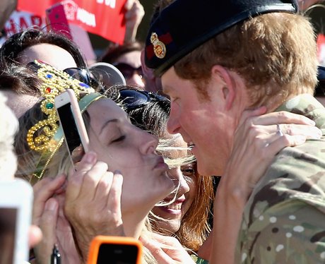 Prince Harry in Sydney Kiss