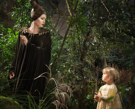 Angelina Jolie and Vivienne Jolie-Pitt