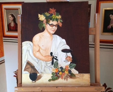 Robert Burns's portrait of Gok Wan
