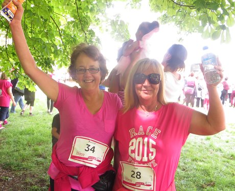 Race for Life finishers