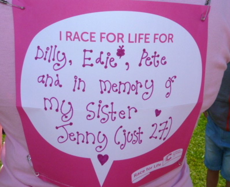 Harlow Race For Life - Why You Did It