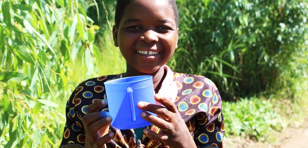 Marita's just one child fed by Mary's Meals