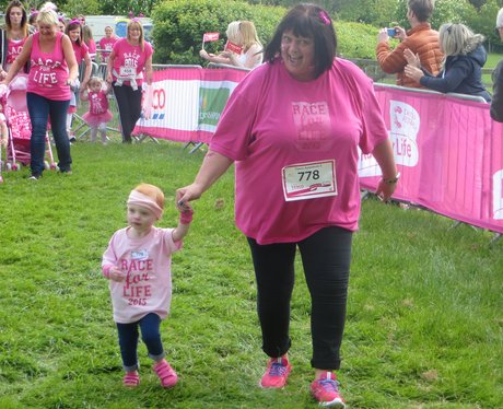 Race for Life finishers