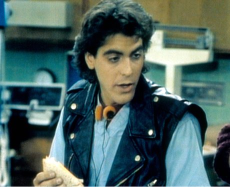 Then and Now George Clooney
