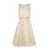 Image 10: A white and gold frock